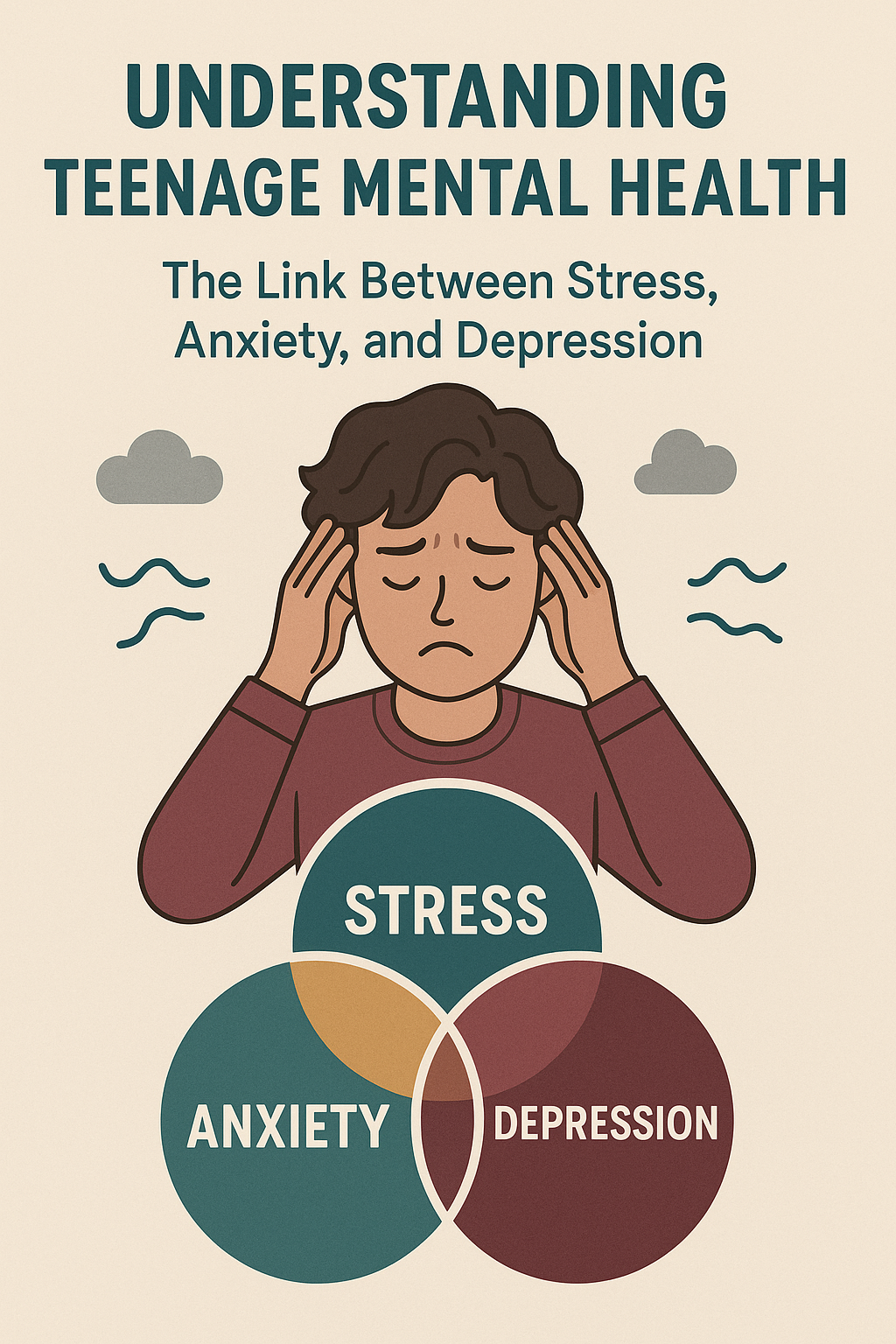 Read more about the article Understanding Teenage Mental Health: The Link Between Stress, Anxiety, and Depression