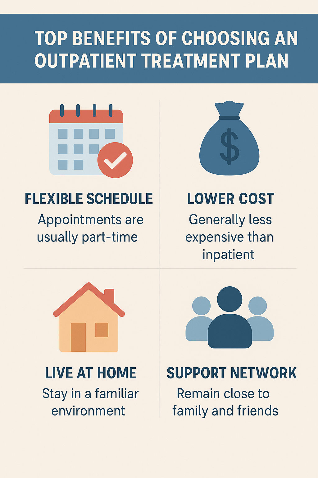 Read more about the article Top Benefits of Choosing an Outpatient Treatment Plan