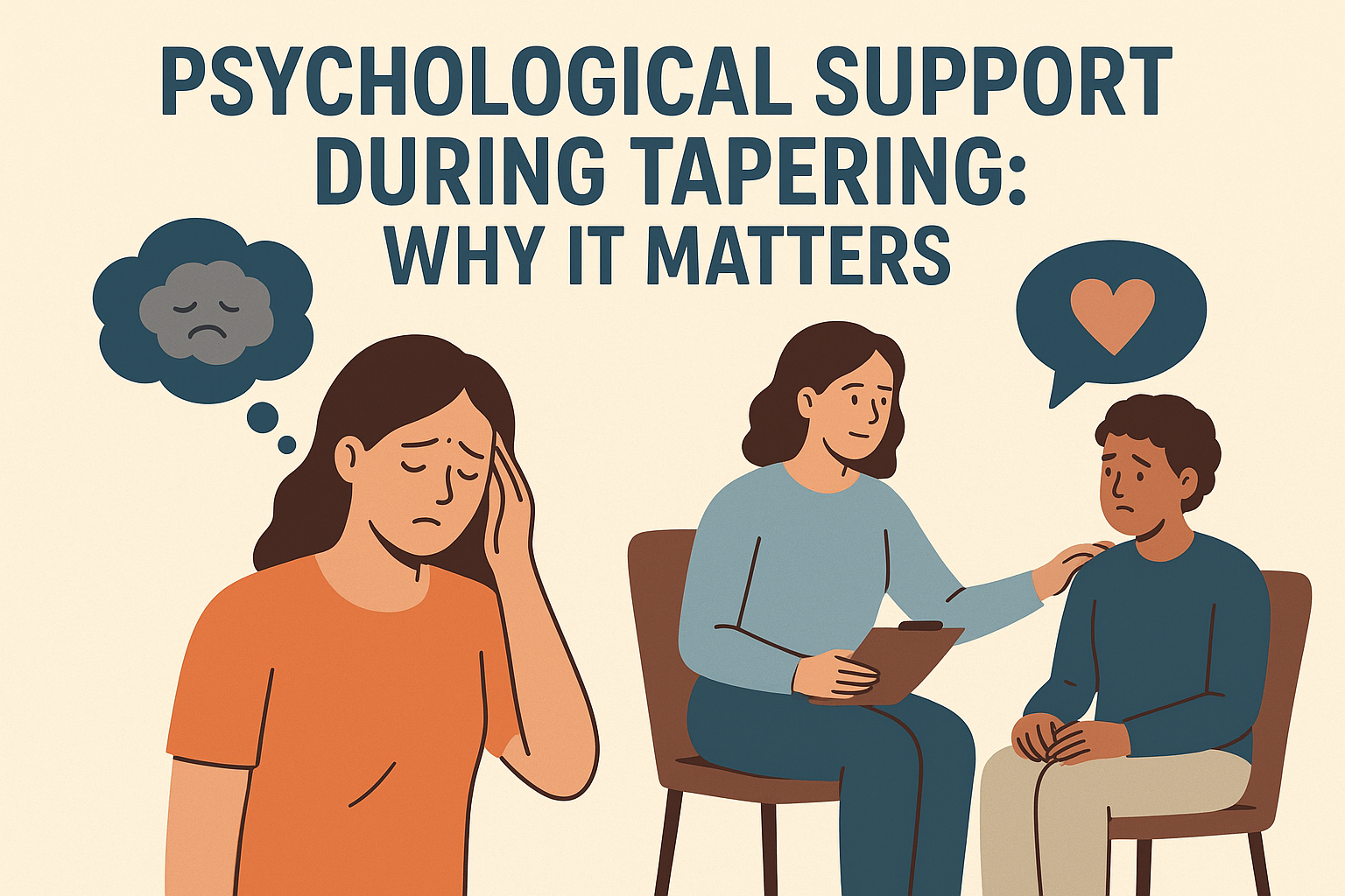 Read more about the article Tapering: 5 Key Ways Psychological Support Helps | Islamabad