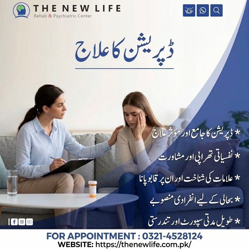 You are currently viewing Depression – The New Life Rehab & Psychiatric Center Islamabad
