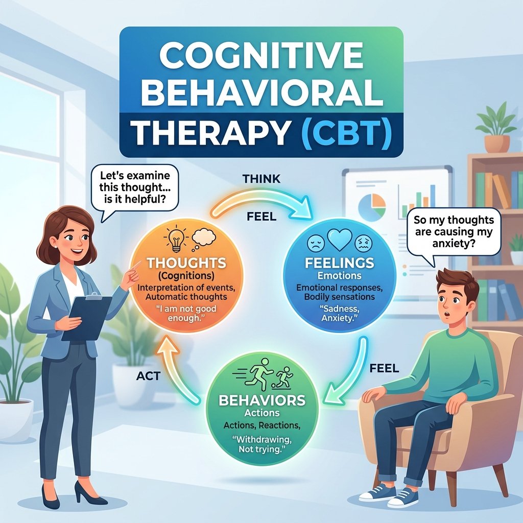Read more about the article Cognitive Behavioral Therapy (CBT) – Cognitive Behavioral Therapy (CBT) in Islamabad, Pakistan