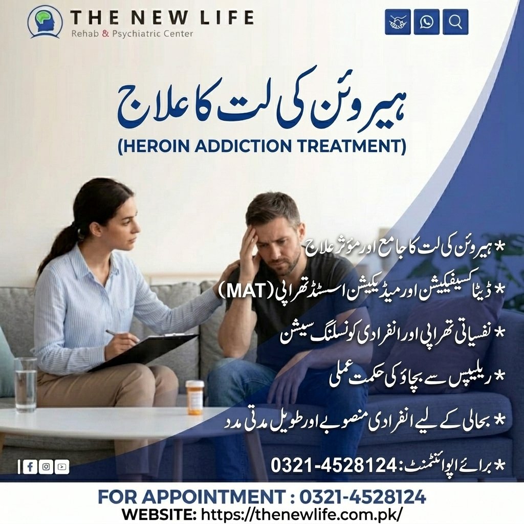 You are currently viewing Heroin Addiction Treatment in Islamabad, Pakistan: Understanding Recovery