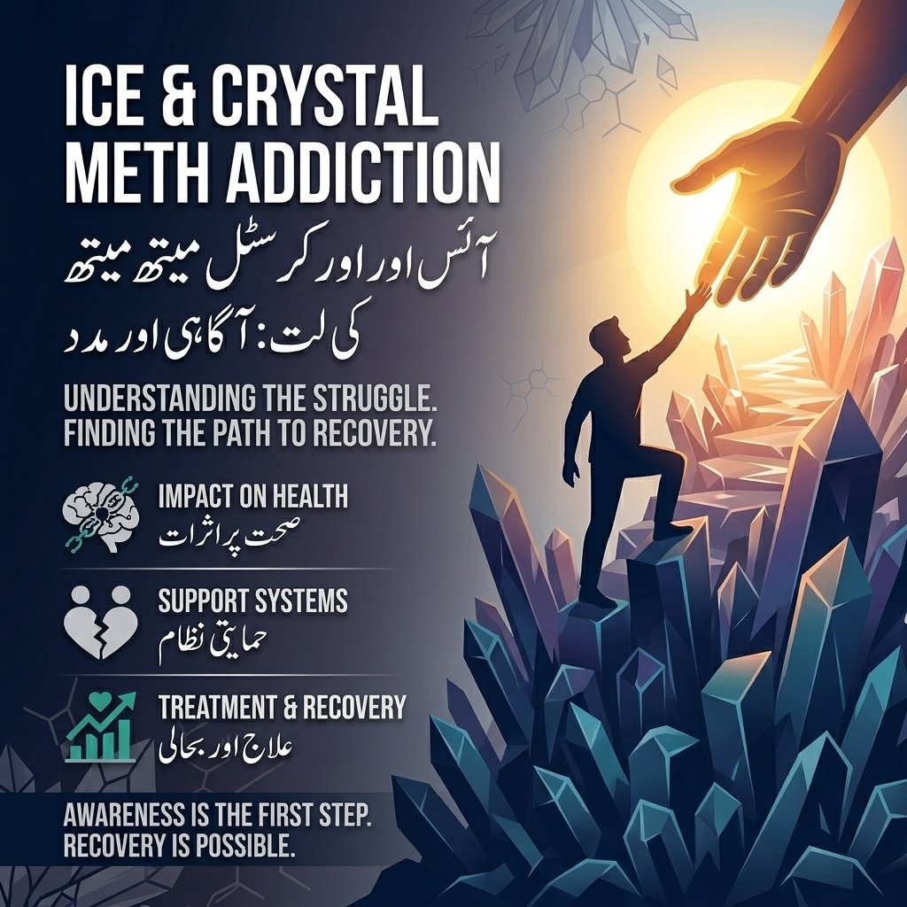 You are currently viewing ICE & Crystal Meth Addiction – ICE & Crystal Meth Addiction in Islamabad, Pakistan