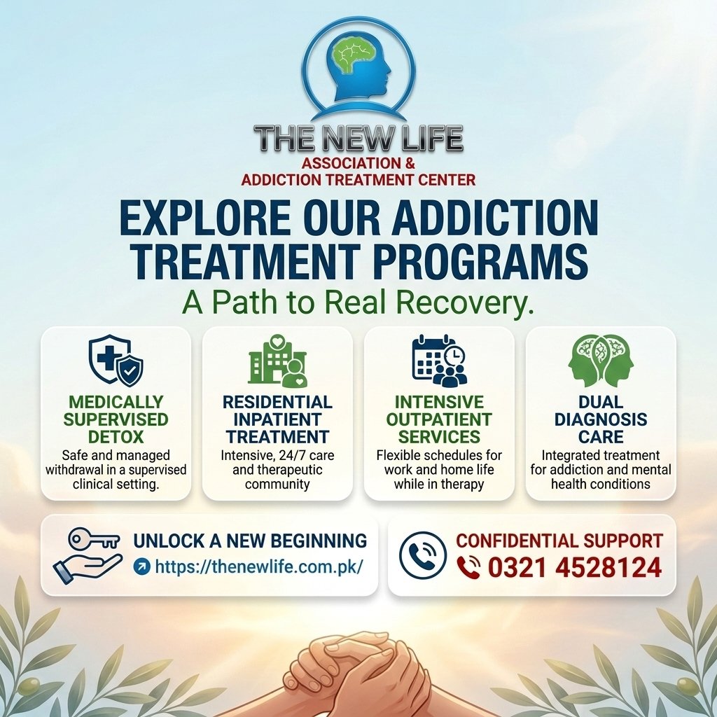 You are currently viewing Addiction Treatment Programs in Islamabad, Pakistan: Comprehensive Recovery