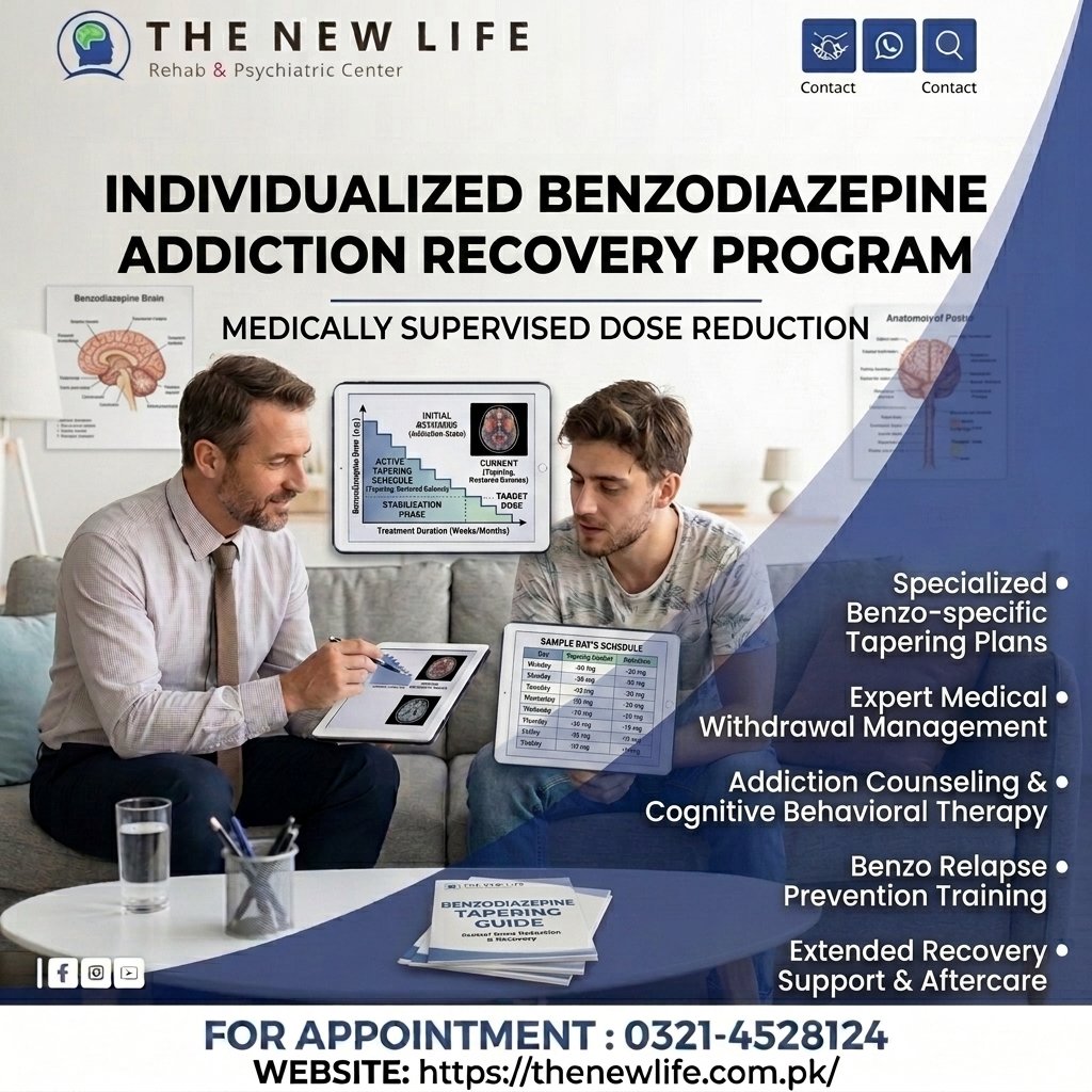 You are currently viewing Benzodiazepines Addiction – Benzodiazepines Addiction Treatment in Islamabad, Pakistan