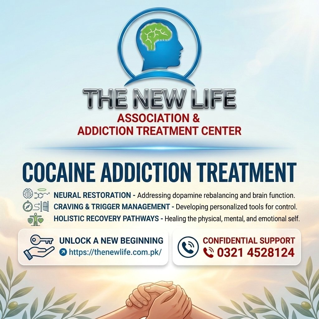 You are currently viewing Cocaine Addiction – Cocaine Addiction Treatment at Islamabad, Pakistan