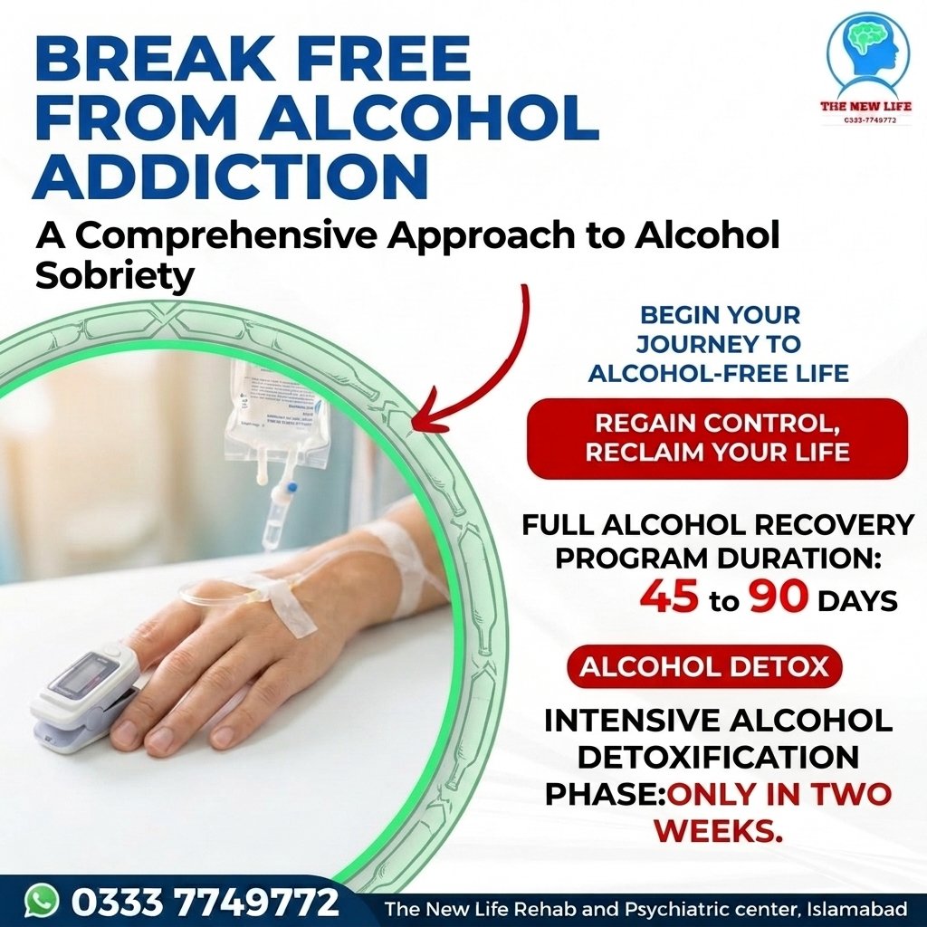 You are currently viewing Alcohol Addiction in Islamabad, Pakistan: Professional Treatment and Long-Term Recovery