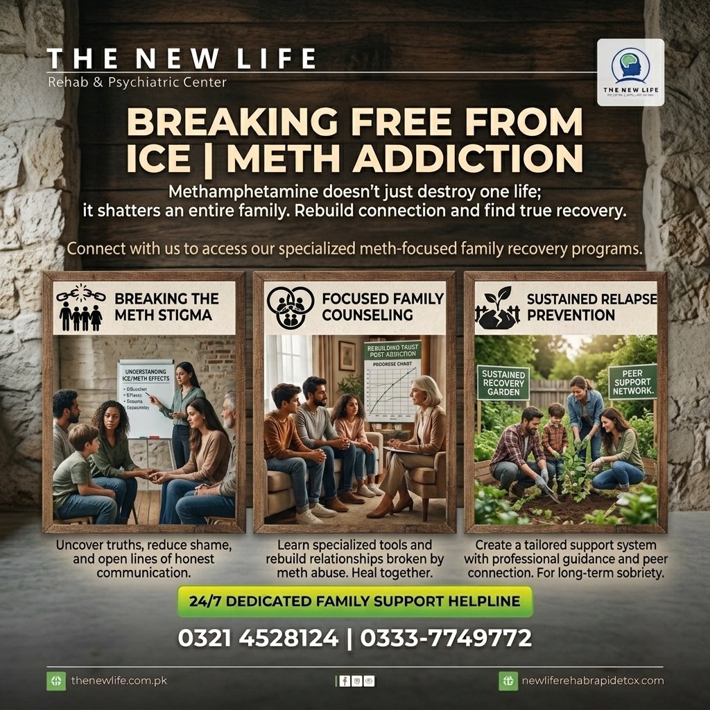 Read more about the article ICE | METH Addiction in Islamabad, Pakistan: Treatment and Recovery