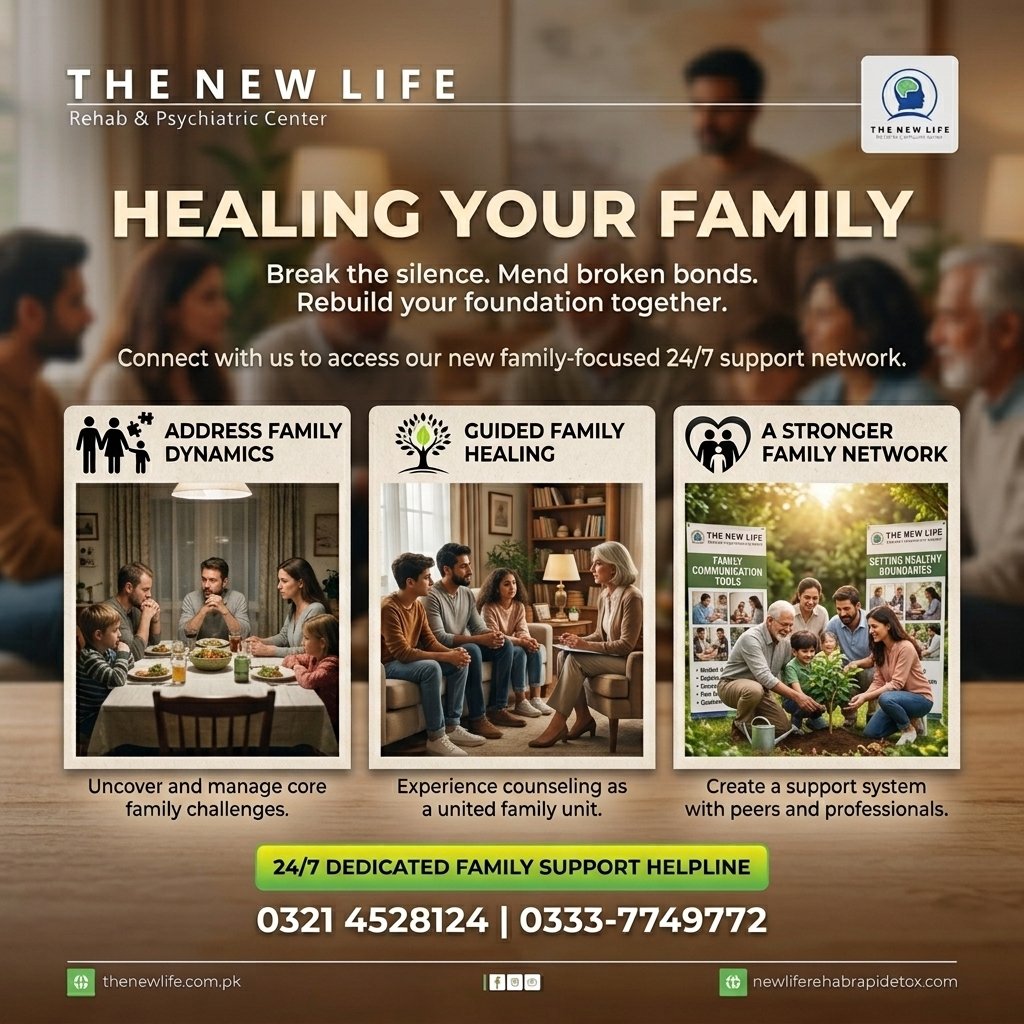 You are currently viewing Family Support Program in Islamabad, Pakistan: Supporting Recovery and Stronger Families
