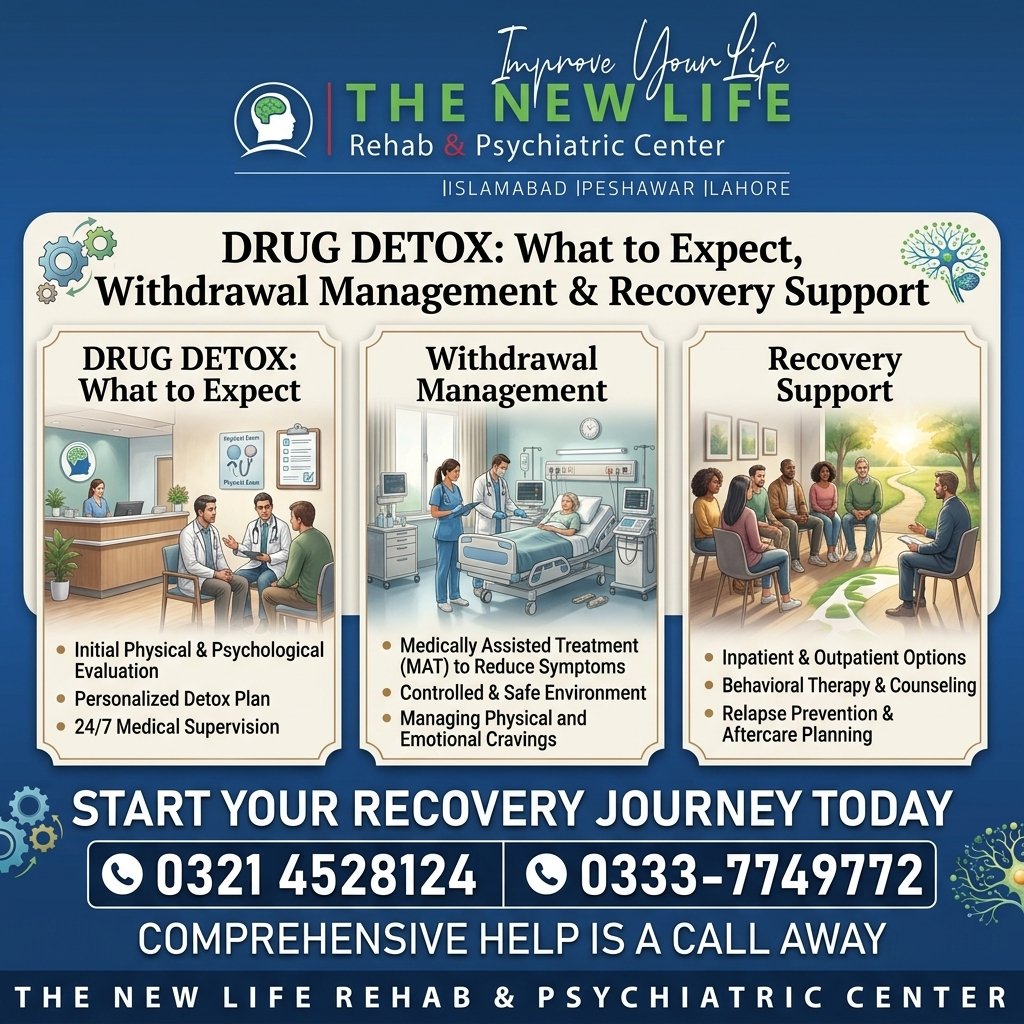 You are currently viewing Drug Detox: What to Expect, Withdrawal Management, and Recovery Support