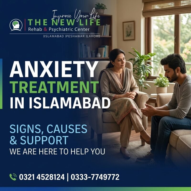You are currently viewing Anxiety Treatment in Islamabad: Signs, Causes, and Support