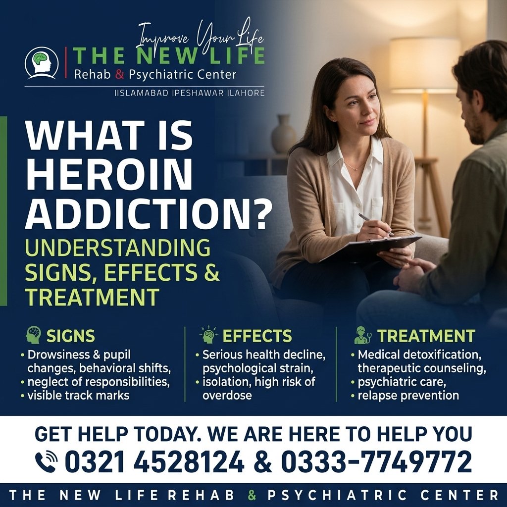 You are currently viewing What Is Heroin Addiction? Understanding Signs, Effects and Treatment