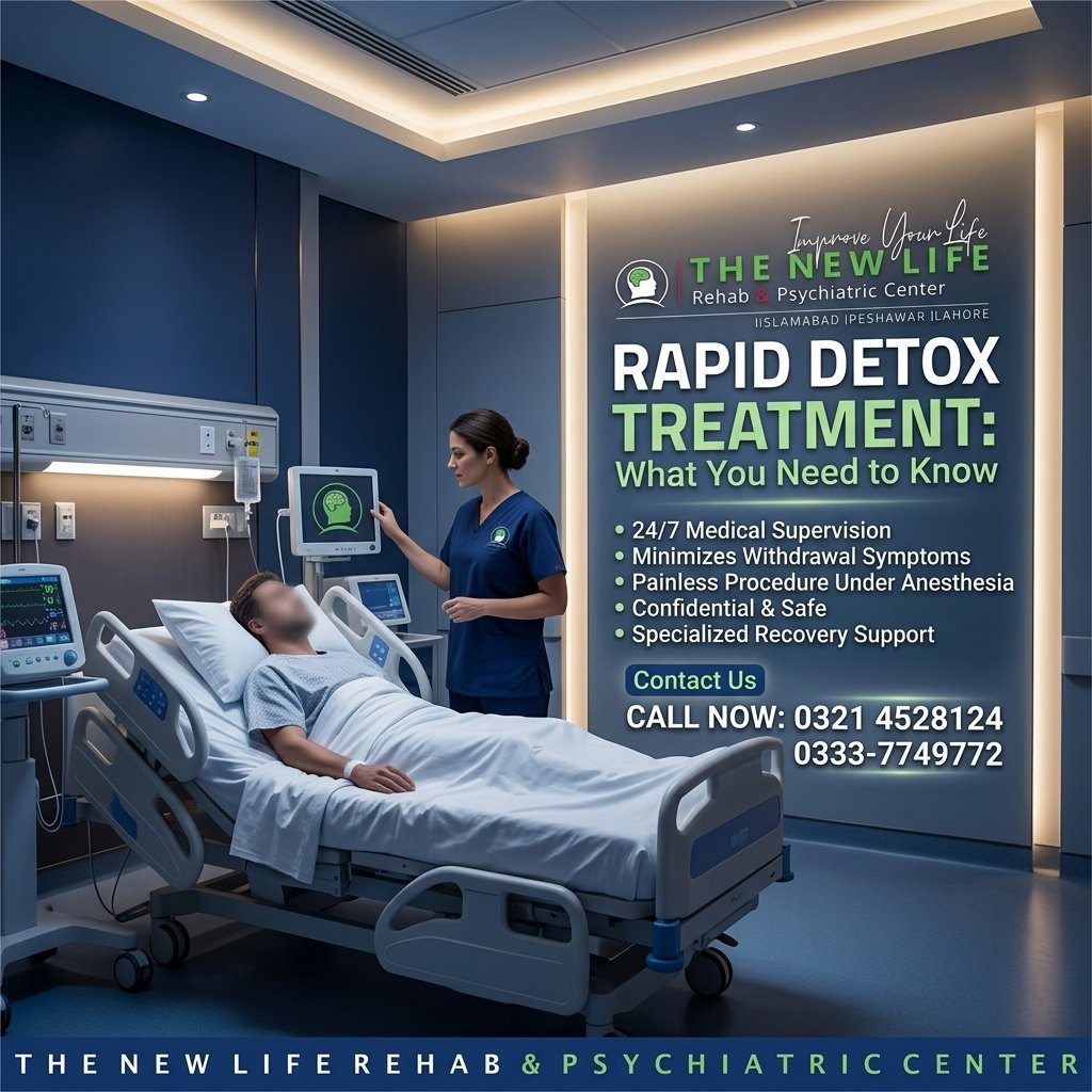Read more about the article Rapid Detox Treatment in Islamabad, Pakistan: What You Need to Know